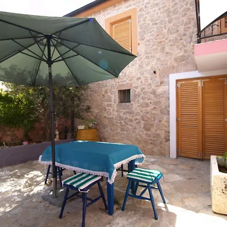 Authentic Stone House With An Outdoor Living *